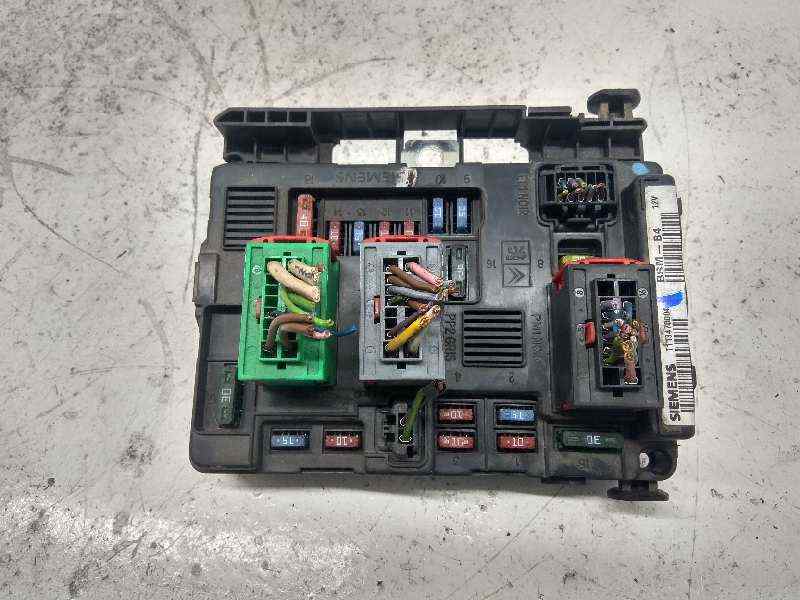 Fuse Box Citroen C2 Jm 1 4 Hdi 9643498780 Siemens T118470004j
