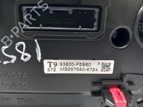 Instrument cluster TOYOTA YARIS CROSS (MXP_) 1.5 Hybrid All-wheel Drive (MXPJ15) | BP16908486C47 