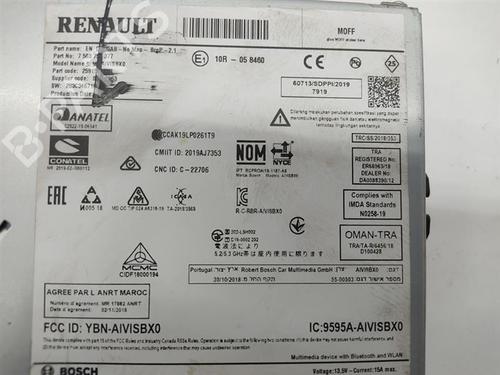 Radio RENAULT CAPTUR II (HF_) TCe 100 (HFMT) | BP30853851E6 - Image 4