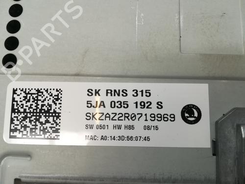 Radio SKODA RAPID (NH3, NK3, NK6) 1.6 TDI | BP11427662E6 
