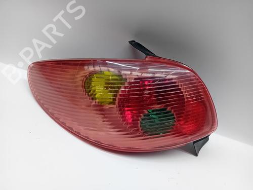 Used Left taillight Left taillight PEUGEOT 206 Hatchback (2A/C) 1.4 HDi eco 70 (68 hp) 35786951 35786951