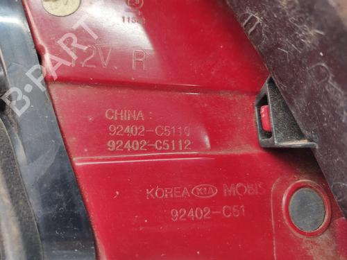 Right taillight KIA SORENTO III (UM)  | BP28035270C35 