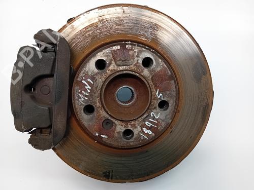 Used Left front steering knuckle MINI MINI CLUBVAN (R55) Cooper D (112 hp) 18918999