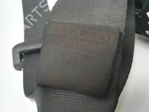 Rear right seatbelt PEUGEOT 206 Hatchback (2A/C)  | BP9724821I28 