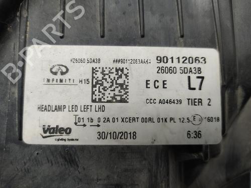 Left headlight INFINITI Q30 2.2 D | BP29964763C28