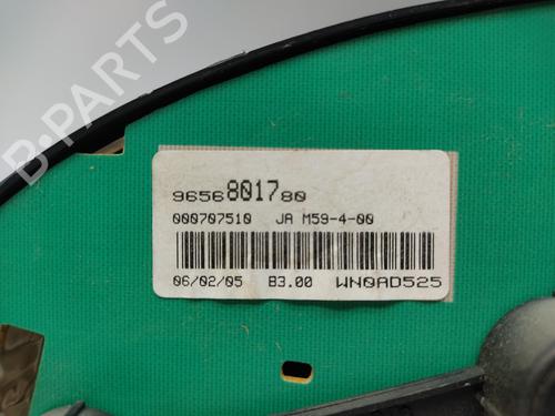Instrument cluster PEUGEOT PARTNER MPV (5_, G_)  | BP28169418C47 