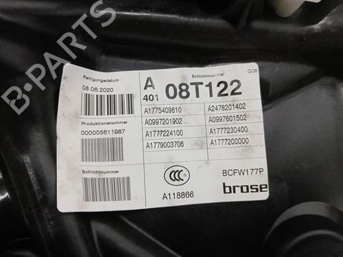 Front left window mechanism MERCEDES-BENZ A-CLASS (W177) A 180 (177.084) | BP38648435C22 - Image 3