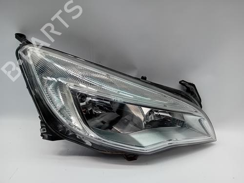 Used Right headlight OPEL ASTRA J (P10) [2009-2016]  28325869