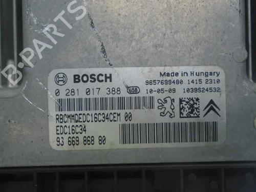 Engine control unit (ECU) CITROËN C3 I (FC_, FN_) 1.4 HDi | BP5840978M57 