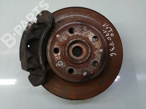 Used Left front steering knuckle Left front steering knuckle MERCEDES-BENZ VITO Van (W638) 112 CDI 2.2 (638.094) (122 hp) 10723480 10723480