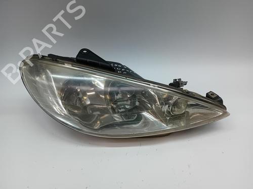 Used Right headlight Right headlight PEUGEOT 206 CC (2D) 1.6 16V (2DNFUF, 2DNFUR) (109 hp) 33319702 33319702