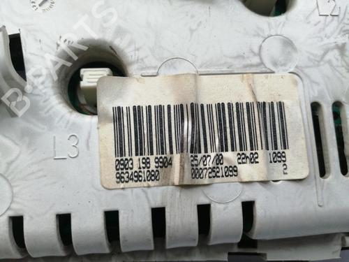 Kombiinstrument PEUGEOT 206 Hatchback (2A/C) 1.9 D | BP29338134C47 