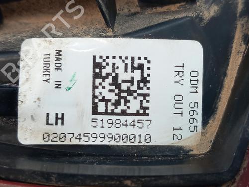 Left tailgate light FIAT TIPO Saloon (356_, 357_)  | BP28278473C79 