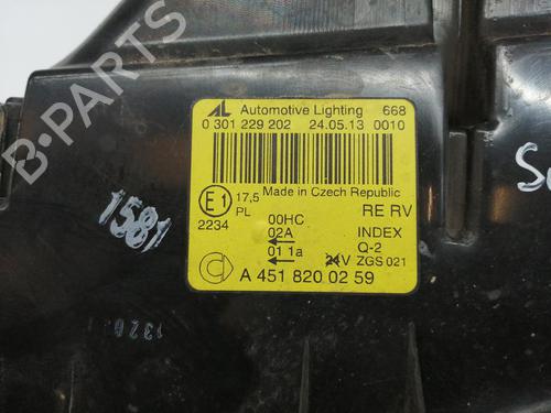 Right headlight SMART FORTWO Coupe (451) 1.0 (451.330, 451.334) | BP33935770C29  - Image 5