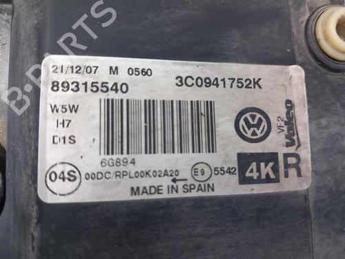 Right headlight VW PASSAT B6 (3C2) | BP33932067C29 - Image 2