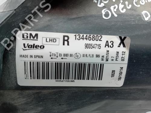 Right headlight OPEL CORSA D (S07) 1.4 (L08, L68) | BP33623264C29 - Image 2