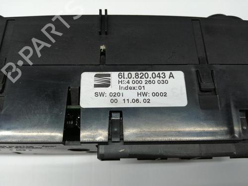 Climate control SEAT IBIZA III (6L1)  | BP30386279I5 