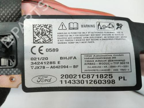 Right curtain airbag FORD FOCUS IV Turnier (HP) 1.0 EcoBoost mHEV | BP17148216C12 