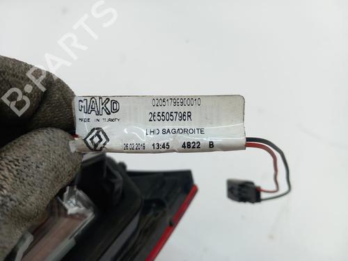 Right tailgate light RENAULT CLIO IV (BH_)  | BP17545929C80 