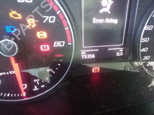 Engine control unit (ECU) SEAT IBIZA IV (6J5, 6P1) 1.2 TSI | BP15890717M57 