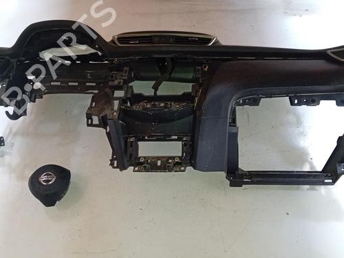 Kollisonspute sett NISSAN QASHQAI II (J11, J11_) 1.5 dCi (116 hp) 31352539