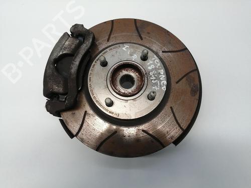 Used Left front steering knuckle FORD TOURNEO COURIER B460 MPV 1.0 EcoBoost (100 hp) 18258024