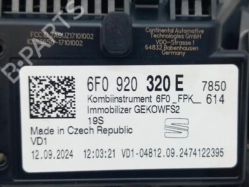 Instrument cluster SEAT IBIZA V (KJ1, KJG)  | BP27261402C47 