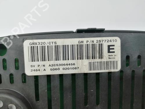 Instrument cluster CADILLAC SRX 4.6 AWD | BP18487527C47 