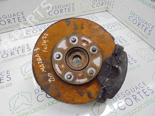 Used Right front steering knuckle MAZDA 3 Saloon (BK) 1.6 DI Turbo (BK12Y) (109 hp) 5456488