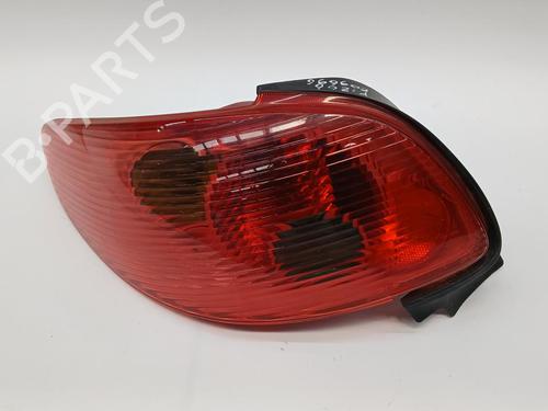 Used Left taillight Left taillight PEUGEOT 206 CC (2D) 1.6 16V (2DNFUF, 2DNFUR) (109 hp) 36164111 36164111