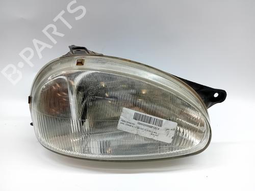 Used Right headlight OPEL CORSA B (S93) 1.0 i 12V (F08, F68, M68) (54 hp) 5452478