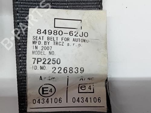 Rear left seatbelt SUZUKI SWIFT III (MZ, EZ) | BP36798467I29 - Image 2
