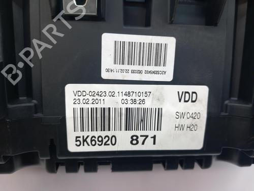 Instrument cluster VW GOLF VI (5K1)  | BP22755970C47 