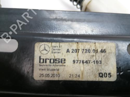 Front left window mechanism MERCEDES-BENZ E-CLASS Coupe (C207) E 200 CGI (207.348) | BP10327881C22 