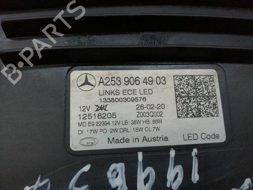 Left headlight MERCEDES-BENZ GLC (X253) 200 d 4-matic (253.916) | BP29904209C28