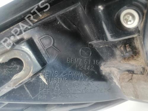 Right taillight MAZDA 3 Saloon (BK) 1.6 DI Turbo (BK12Y) | BP29855840C35