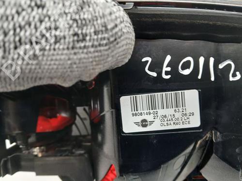 Left taillight MINI MINI COUNTRYMAN (R60) One D | BP37594719C34 - Image 5