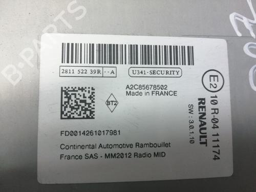 Other RENAULT ZOE (BFM_)  | BP14027962O1 