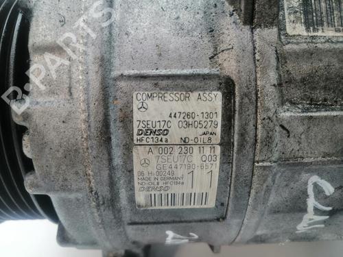 AC compressor MERCEDES-BENZ S-CLASS (W221, V221)  | BP29704099M34 