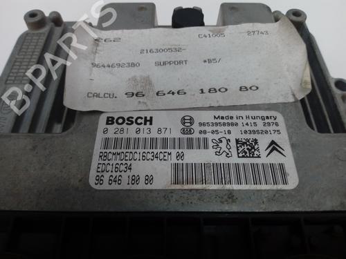 Engine control unit (ECU) CITROËN C4 Coupe (LA_) 1.6 HDi | BP10420539M57 