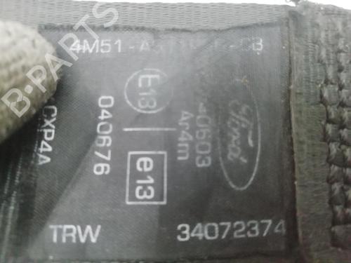 Rear right seatbelt FORD KUGA I  | BP16988071I28 
