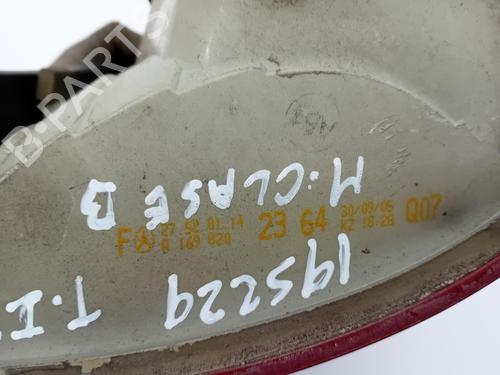 Left taillight MERCEDES-BENZ B-CLASS Sports Tourer (W245)  | BP22761828C34 