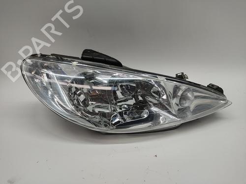 Used Right headlight Right headlight PEUGEOT 206 Hatchback (2A/C) [1998-2012] 34735784 34735784
