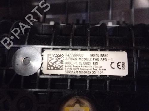 Airbag Kit CITROËN C4 III (BA_, BB_, BC_)  | BP31062496C86 