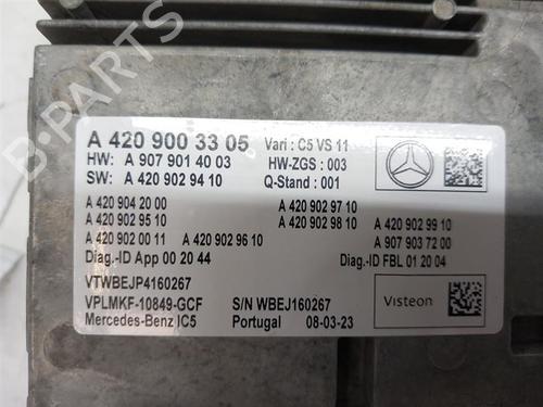 Electronic module MERCEDES-BENZ SPRINTER 3,5-t Van (B907, B910) 311 CDI (910.631, 910.633) | BP34376011M83 - Image 4