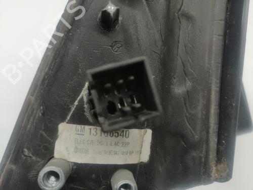 Right mirror OPEL MERIVA A MPV (X03) 1.7 DTI (E75) | BP23269382C27 
