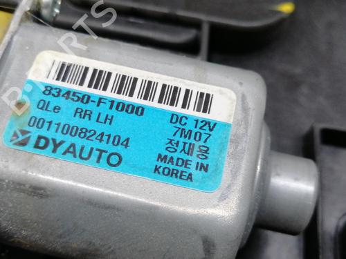 Rear left window mechanism KIA SPORTAGE IV (QL, QLE) 1.7 CRDi | BP16405882C24 