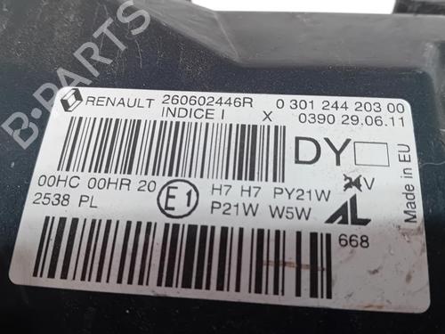 Left headlight RENAULT MEGANE III Hatchback (BZ0/1_, B3_) 1.5 dCi (BZ09, BZ0D, BZ1W, BZ29, BZ14) | BP37247244C28 - Image 3