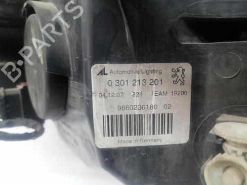 Left headlight PEUGEOT 407 SW (6E_, 6D_)  | BP29376125C28 