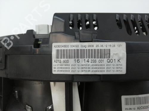 Instrument cluster MERCEDES-BENZ E-CLASS (W212) E 350 CDI (212.025) | BP19419506C47 